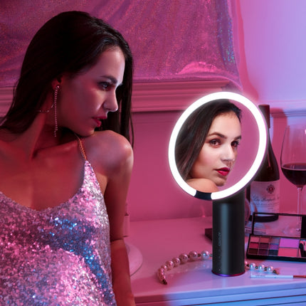 Original Xiaomi Amiro O Series AML009B 8 inch Portable High Definition Color LED Sunlight Makeup Mirror, Plugged In Version, Chinese Plug