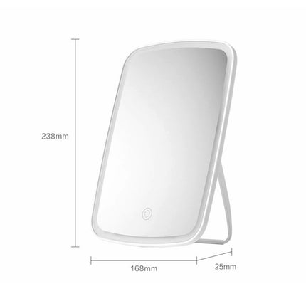Original Xiaomi Youpin jordan&judy Single-sided Square Desktop LED Cosmetic Mirror
