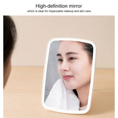 Original Xiaomi Youpin jordan&judy Single-sided Square Desktop LED Cosmetic Mirror, Single Color Style