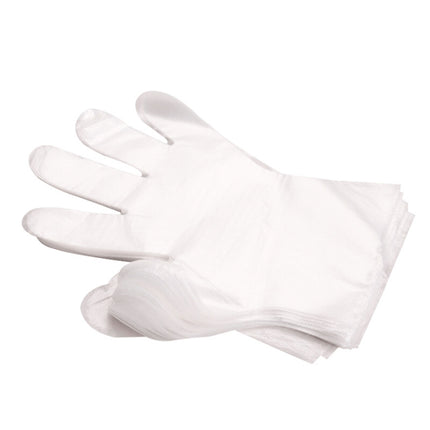 100 PCS Disposable PVC Examination Gloves Household Transparent Touchable Protective Gloves, Size: L, 100 PCS L