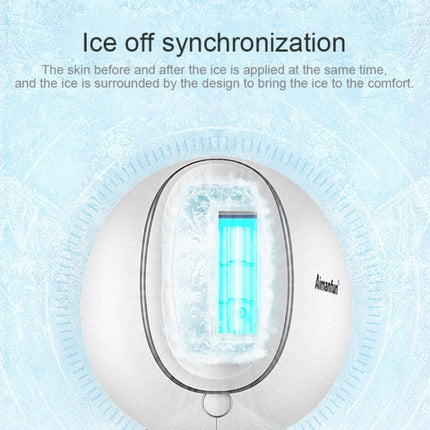 Household Portable Electric Ice Feel Laser Hair Removal Instrument with LCD Screen, EU Plug, EU Plug