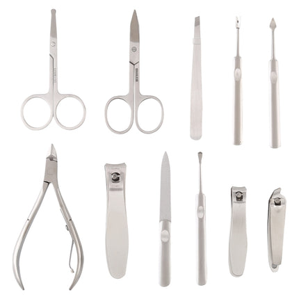 11 In 1 Classic Fashion Nail Care Clipper Pedicure Manicure Kits, 11 In 1