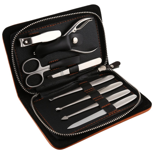 8 In 1 Classic Fashion Nail Care Clipper Pedicure Manicure Kits, 8 In 1