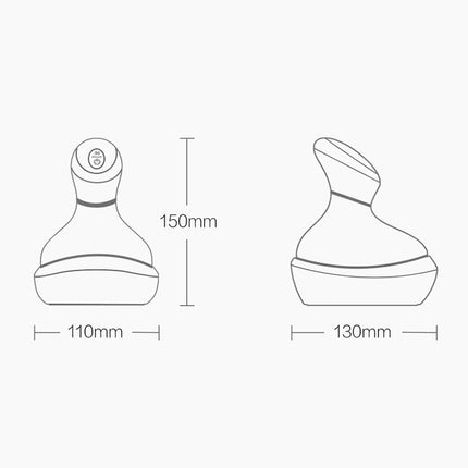 3D Intelligent Electric Head Massager Scalp Massager
