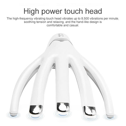 Mini Portable Multifunctional Head Massager Massage Comb, Battery Powered, Battery Powered (Black), Battery Powered (Gold), Battery Powered (White)