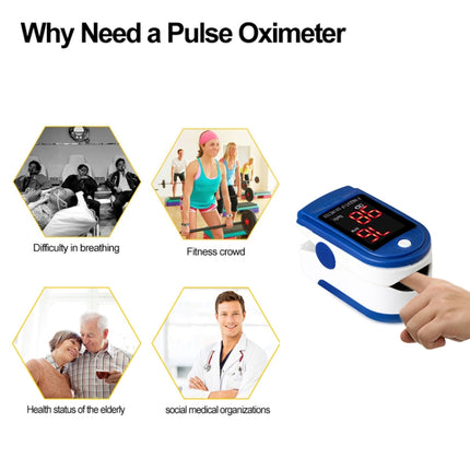 Precision Finger Pulse Oximeter Blood Oxygen Monitor