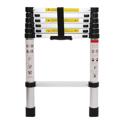 Multifunctional Thickened Aluminum Alloy Single-sided Telescopic Ladder, Size: 2m, Size: 2m