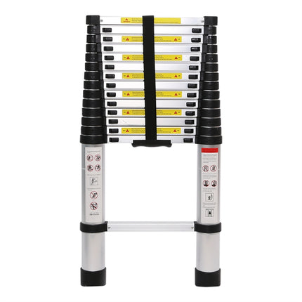 Multifunctional Thickened Aluminum Alloy Single-sided Telescopic Ladder, Size: 4.4m, Size: 4.4m