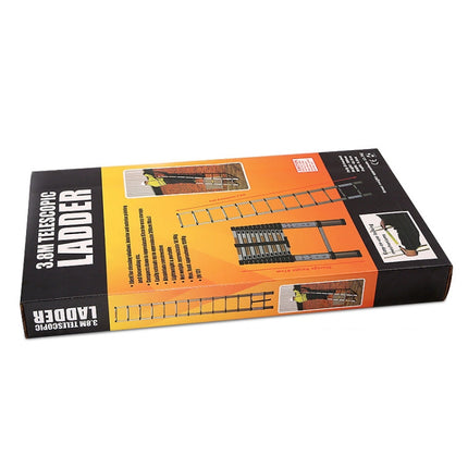 Multifunctional Thickened Aluminum Alloy Single-sided Telescopic Ladder, Size: 4.4m, Size: 4.4m