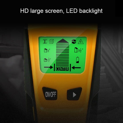 TH210 3 in 1 Wall Metal Detector for Voltage and Cable with Metal Detection Function, TH210