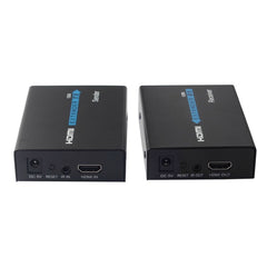 HDMI Extender (Receiver & Sender) over Single UTP CAT5e/6 Cable, Transmission Distance: 120m(Black), 120m