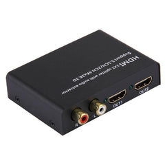 HDMI 1x2 Splitter with Audio Extractor, Support 5.1CH / 2CH, 4Kx2K, 3D, 4Kx2K with Audio Extractor