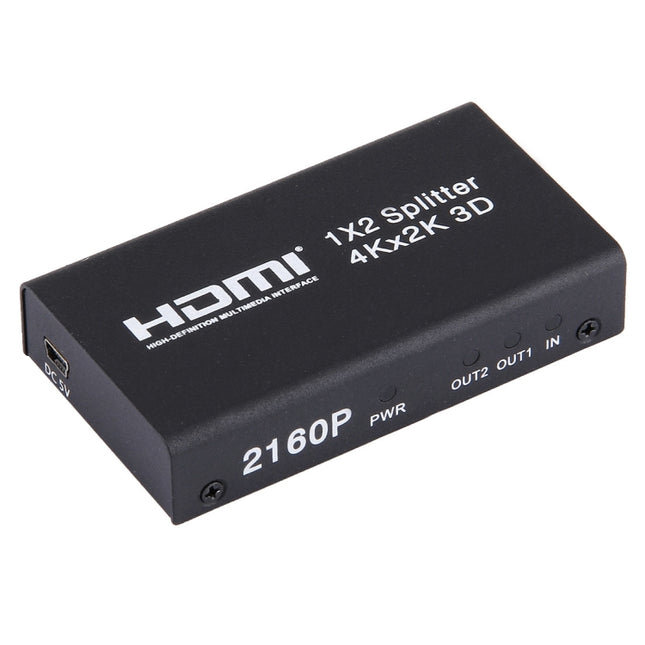 Mini HDMI 1x2 2160P Switch Splitter, Support 4Kx2K, 3D, Support 4Kx2K, 3D