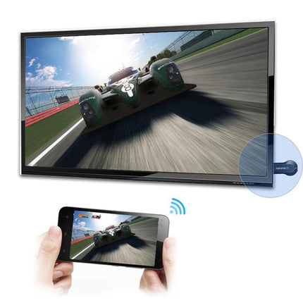 Dongle de pantalla WiFi MiraScreen / Dongle receptor de pantalla DLNA Miracast Airplay Dispositivo de duplicación de pantalla inalámbrica con cable USB 2 en 1