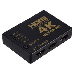 ZMT-968885 HDMI Switch 5 into 1 out 4K*2K HD Video Switch with Remote Control, 5 into 1 out