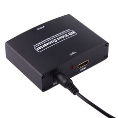 1080P HD HDMI to YPbPr Video and R/L Audio Adapter Converter, HDMI to YPbPr+R/L