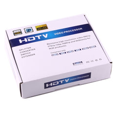 1080P HD HDMI to YPbPr Video and R/L Audio Adapter Converter, HDMI to YPbPr+R/L