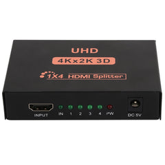 CY10 UHD 4K x 2K 3D 1 x 4 HDMI Splitter, CY10