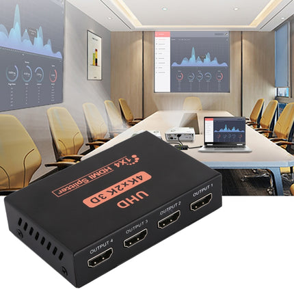 CY10 UHD 4K x 2K 3D 1 x 4 HDMI Splitter