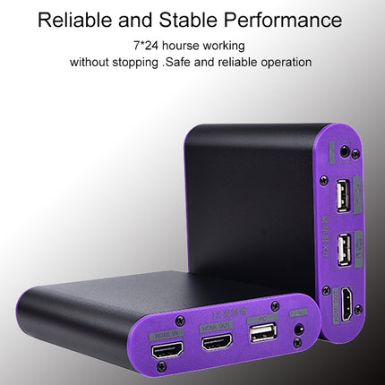 CAT872-KVM HDMI Extender (Receiver & Sender) over CAT5e/CAT6 Cable with USB Port and KVM Function, Transmission Distance: 200m, CAT872-KVM