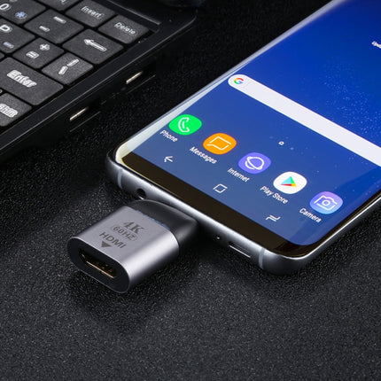 Type-C Male Connector To HDMI Version 2.0 Adapter,Supports 3D Visual Effects