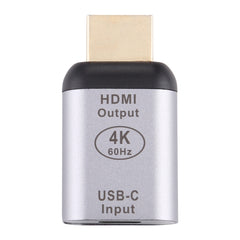Type-C / USB-C Female to HDMI Male Aluminium Alloy Adapter, Type-C Female to HDMI Male