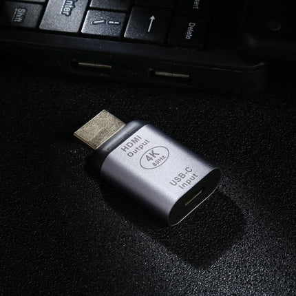 Type-C / USB-C Female to HDMI Male Aluminium Alloy Adapter, Type-C Female to HDMI Male