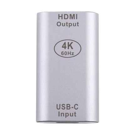 Type-C / USB-C Female to HDMI Female Aluminium Alloy Adapter, Type-C Female to HDMI Female