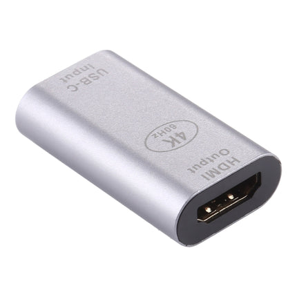 Type-C / USB-C Female to HDMI Female Aluminium Alloy Adapter, Type-C Female to HDMI Female
