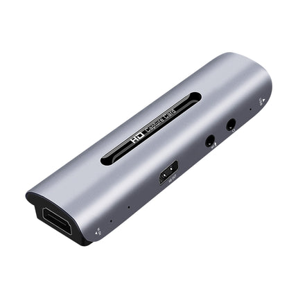 Tarjeta de captura de audio y video HD Z35 con conector HDMI hembra + micrófono a HDMI hembra + audio + USB, Z35