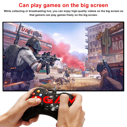 Z37 HDMI Female + Mic to HDMI Female + Audio + USB HD Video & Audio Capture Card with Loop, Z37