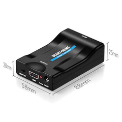 SCART to HDMI HDTV1080P HD Converter, SCART to HDMI