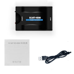 SCART to HDMI HDTV1080P HD Converter, SCART to HDMI