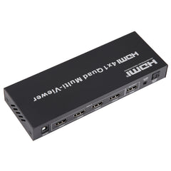 4 in 1 Out HDMI Quad Multi-viewer with Seamless Switcher, EU Plug, 4 x 1, EU Plug, 4 x 1, AU Plug, 4 x 1, UK Plug, 4 x 1, US Plug