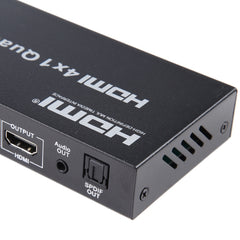 4 in 1 Out HDMI Quad Multi-viewer with Seamless Switcher, EU Plug, 4 x 1, EU Plug, 4 x 1, AU Plug, 4 x 1, UK Plug, 4 x 1, US Plug