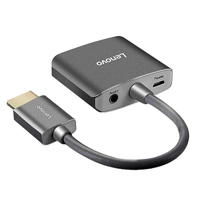 Lenovo F1-H01 HDMI to VGA Cable Aluminum Alloy Converter, F1-H01