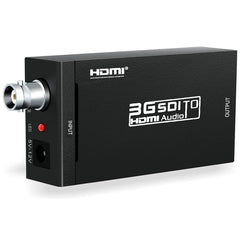 NEWKENG S008 Mini SD-SDI / HD-SDI / 3G-SDI to HDMI Video Converter, S008 Mini SD-SDI / HD-SDI / 3G-SDI to HDMI