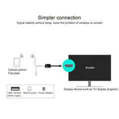 MiraScreen G9 Kabelloser Display-Dongle, 2,4 G WiFi Dual Core, 4K HDMI TV-Stick für Windows &amp; Android &amp; iOS &amp; Mac OS, unterstützt EZmira App, G9 2,4 G Dual Core