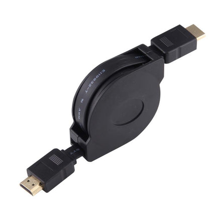 1 m HDMI-Stecker auf HDMI-Stecker, einziehbares Video-Audio-Anschluss-Adapterkabel mit Mini-HDMI- und Micro-HDMI-Adapter für HDTV-Monitor &amp; Projektor &amp; PC &amp; Kameras &amp; Tablets &amp; Smartphones