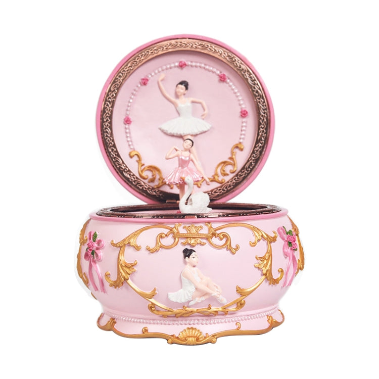 Ballet Girl Rotating Dancing Music Box Creative Birthday Gift, Music: Castle in the Sky