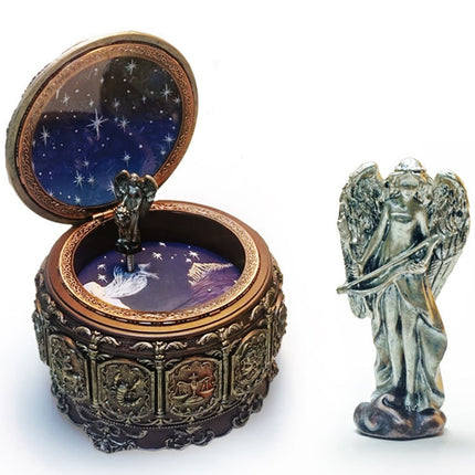 Constellation Luminous Resin Music Box Creative Birthday Gift (Taurus)