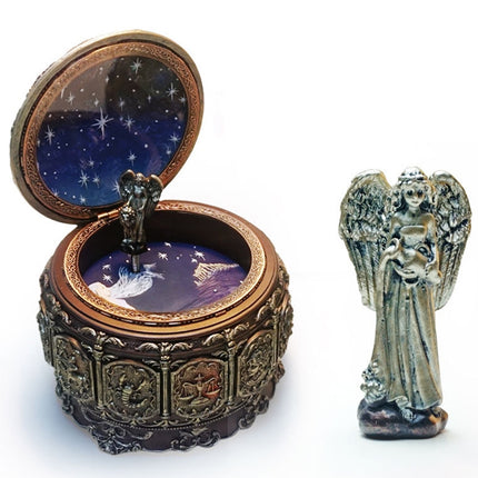 Constellation Luminous Resin Music Box Creative Birthday Gift (Taurus)