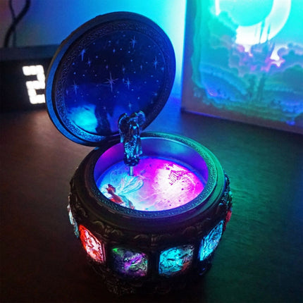 Constellation Luminous Resin Music Box Creative Birthday Gift (Taurus)
