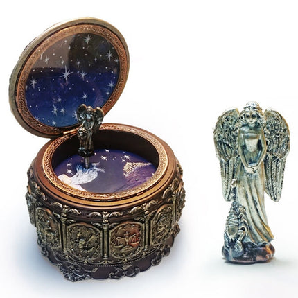 Constellation Luminous Resin Music Box Creative Birthday Gift (Taurus)