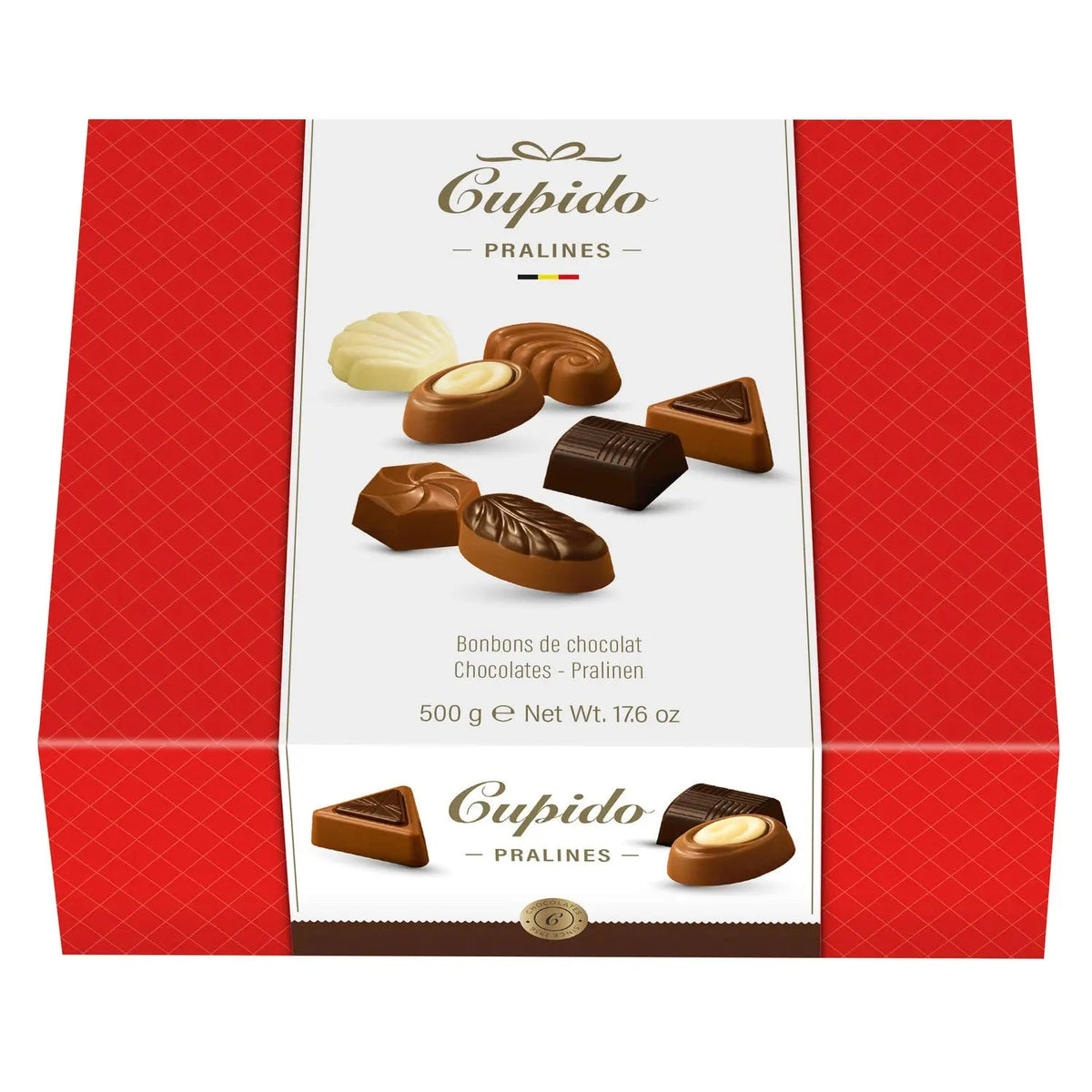 Cupido carton of assorted chocolates