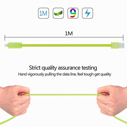 HAWEEL 1m 2 in 1 Micro USB & 8 Pin to USB Data Sync Charge Cable, 2 in 1, 2 in 1 Cable in two connectors
