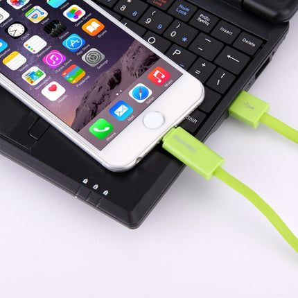 HAWEEL 1m 2 in 1 Micro USB & 8 Pin to USB Data Sync Charge Cable, 2 in 1, 2 in 1 Cable in two connectors