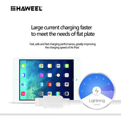 HAWEEL 2m High Speed 8 Pin to USB Sync and Charging Cable for iPhone, iPad, 8 Pin 2m