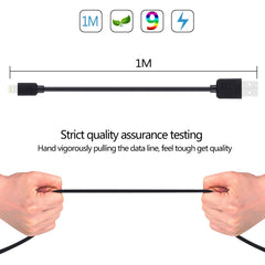 HAWEEL 1m High Speed 35 Cores 8 Pin to USB Sync Charging Cable for iPhone, iPad, 8 Pin 1m, 8 pin Cable 1m, 8 pin 1m