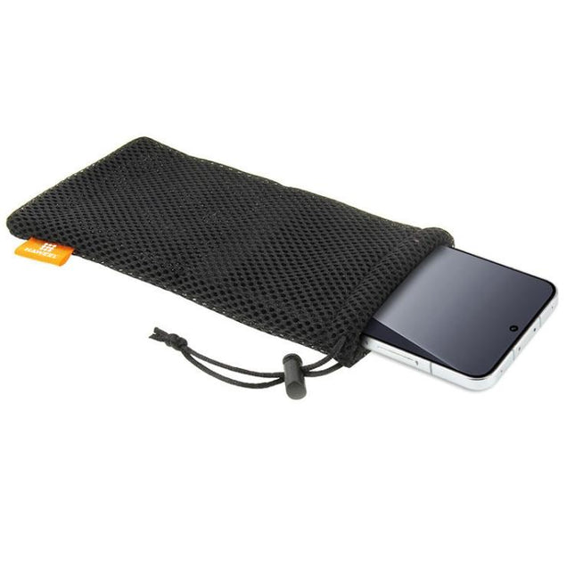 HAWEEL Pouch Bag for Smart Phones, Power Bank and other Accessories, Size up to 5.5 inch, 5.5 inch Black